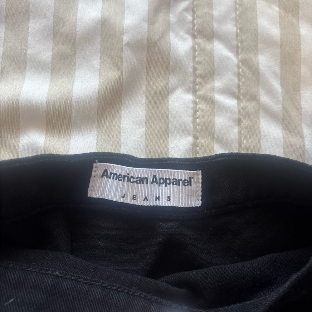 American Apparel Black Skirt